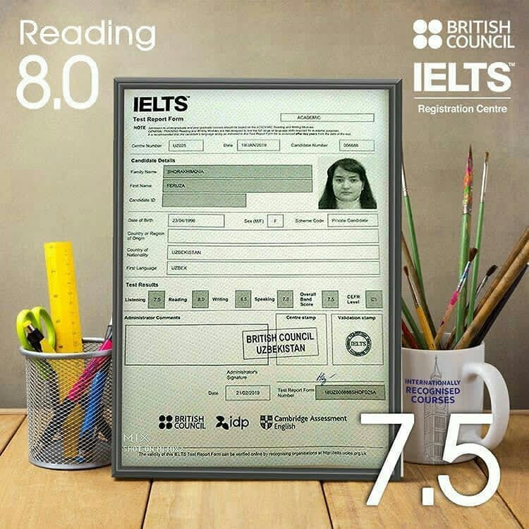 IELTS Certificate without Exam